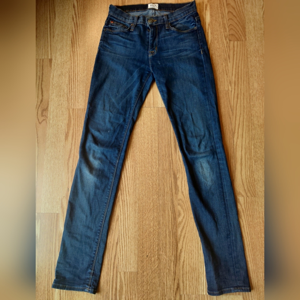 Hudson Brand Mid Rise Skinny Jeans